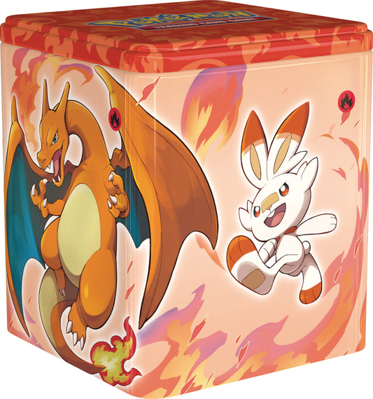 Annunciate nuove Stacking Tins Charizard, Lycanroc e Guzzlord