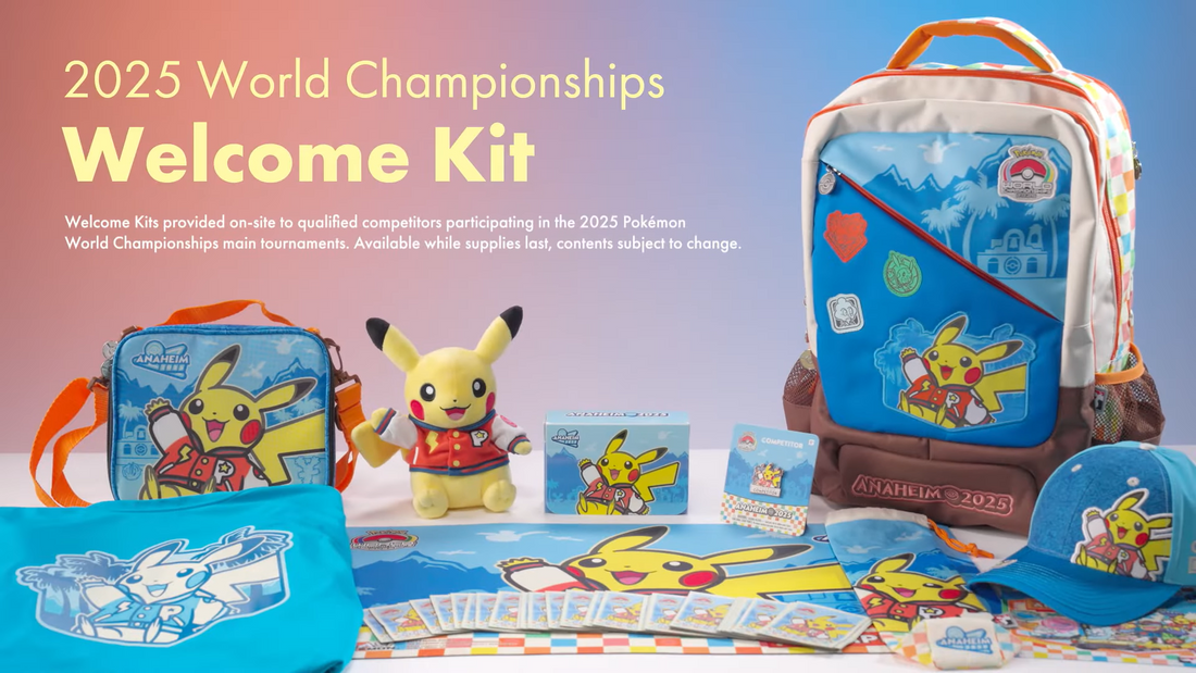 Mondiali Pokémon 2025: svelato il kit di benvenuto