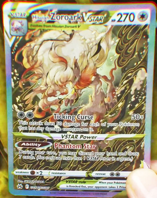 Zenit Regale: rivelato Zoroark di Hisui VAstro della Galarian Gallery