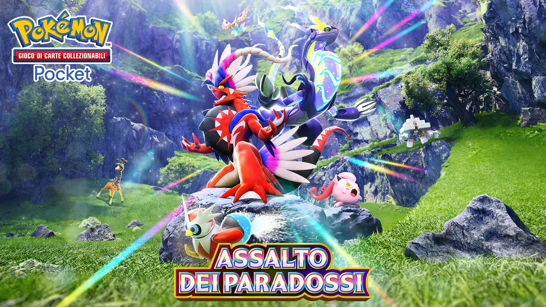 Rivelato il Set Assalto dei Paradossi per GCC Pokémon Pocket
