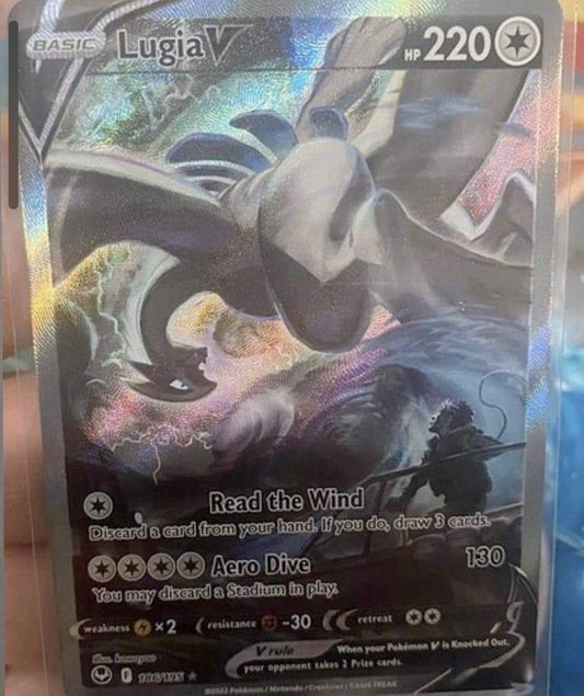 Lugia V Alternative Art 186/195 rivelato da Tempesta Argentata