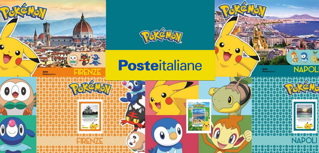 Arrivano i francobolli Pokémon in collaborazione con Poste Italiane