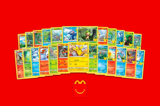 Le carte Pokémon tornano da McDonald's per i 30 anni Pokémon