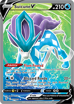 Mazzo Carte Pokémon Suicune V e Moltres di Galar V