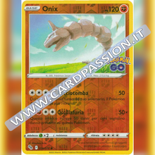 036/078 Onix Comune Reverse | Pokemon GO - Card Passion