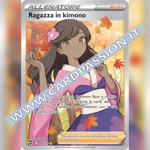 190/195 Ragazza in Kimono (Full Art) | Tempesta Argentata