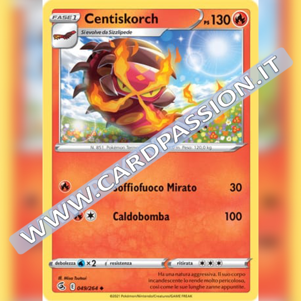 049/264 Centiskorch | Colpo Fusione - Card Passion