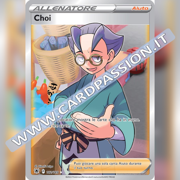 182/189 Choi (Full Art) | Lucentezza Siderale - Card Passion
