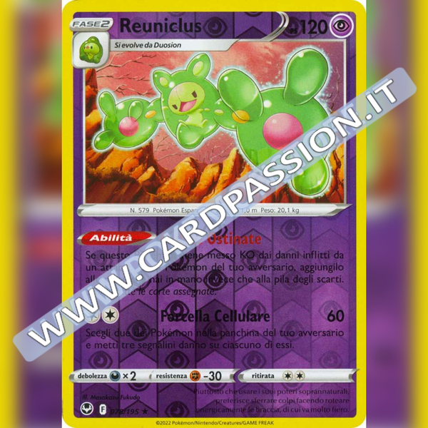 078/195 Reuniclus Reverse | Tempesta Argentata