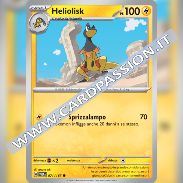 071/167 Heliolisk | Crepuscolo Mascherato