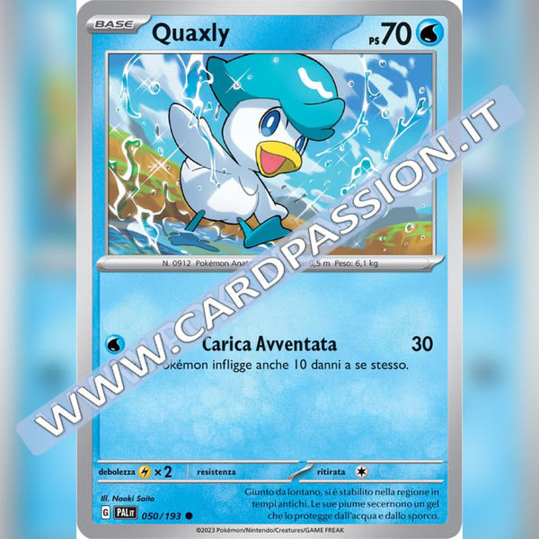 050/193 Quaxly | Evoluzioni a Paldea