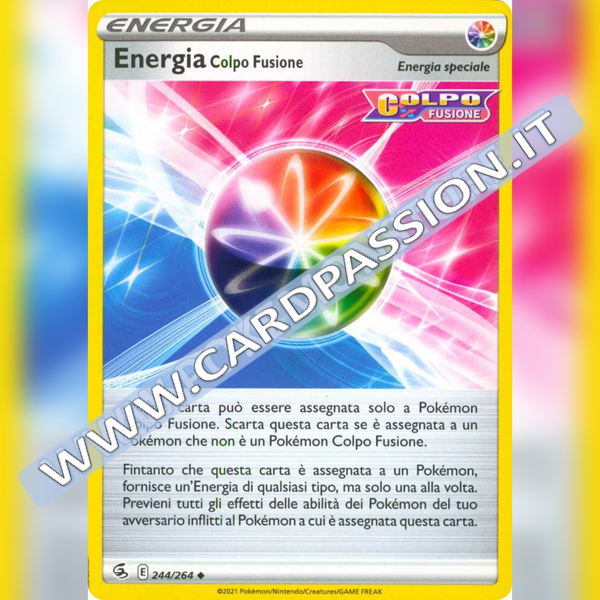 244/264 Energia Colpo Fusione | Colpo Fusione - Card Passion