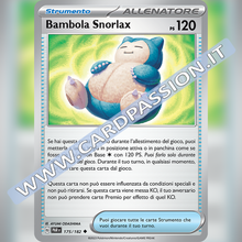 175/182 Bambola Snorlax | Paradosso Temporale
