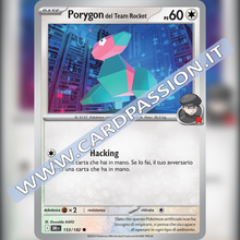 153/182 Porygon del Team Rocket | Rivali Predestinati