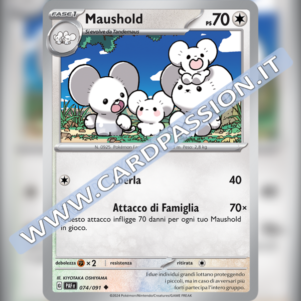 074/091 Maushold | Destino di Paldea