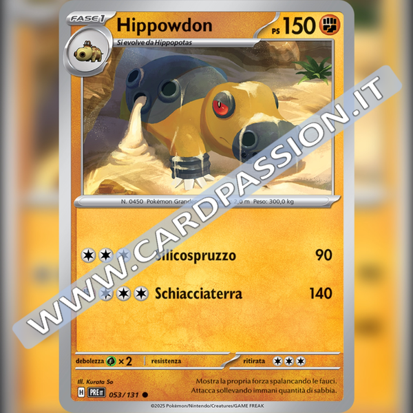 053/131 Hippowdon | Evoluzioni Prismatiche