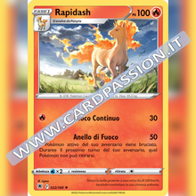 022/189 Rapidash Rara | Lucentezza Siderale - Card Passion