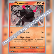 018/191 Tauros di Paldea | Scintille Folgoranti