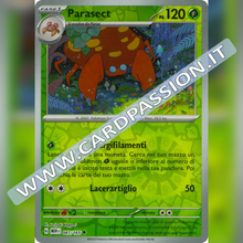 047/165 Parasect Reverse | Scarlatto e Violetto 151