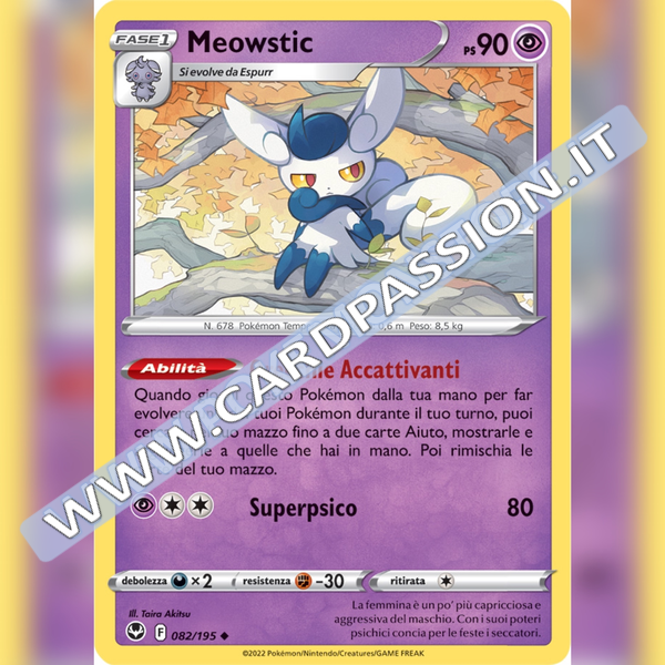 082/195 Meowstic | Tempesta Argentata