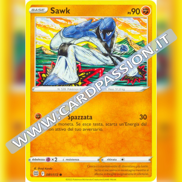081/172 Sawk - Card Passion