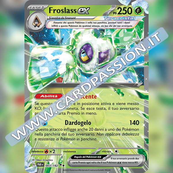 003/182 Froslass ex | Paradosso Temporale