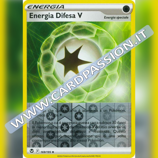 169/195 Energia Difesa V Reverse | Tempesta Argentata