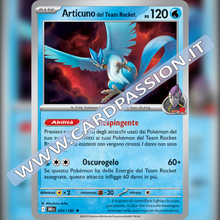 051/182 Articuno del Team Rocket Holo | Rivali Predestinati