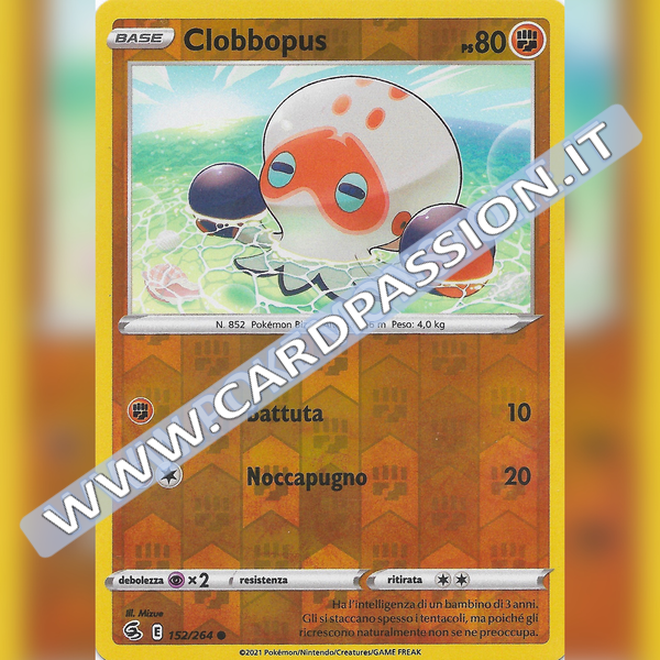 152/264 Clobbopus Reverse | Colpo Fusione - Card Passion