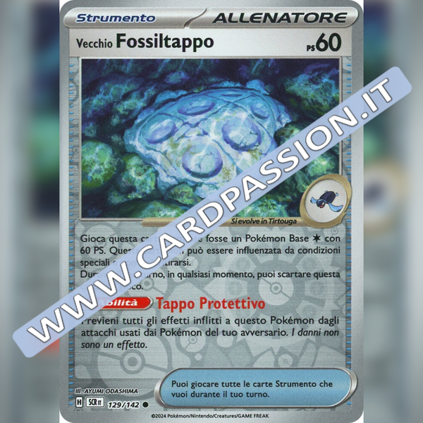 129/142 Vecchio Fossiltappo Reverse | Corona Astrale