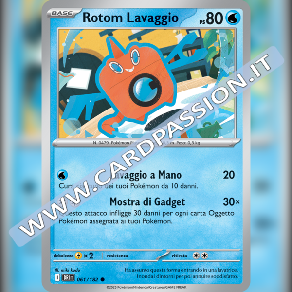 061/182 Rotom Lavaggio | Rivali Predestinati