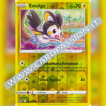 054/195 Emolga Reverse | Tempesta Argentata