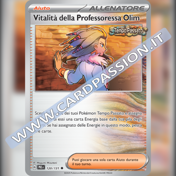 120/131 Vitalita' della Prof.ssa Olim | Evoluzioni Prismatiche