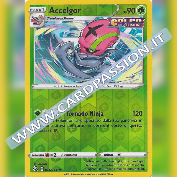 014/264 Accelgor Reverse | Colpo Fusione - Card Passion