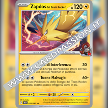070/182 Zapdos del Team Rocket Holo | Rivali Predestinati