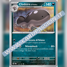129/197 Clodsire di Paldea | Ossidiana Infuocata