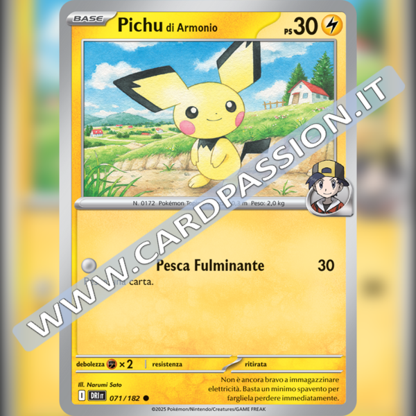 071/182 Pichu di Armonio | Rivali Predestinati