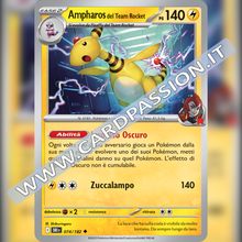 074/182 Ampharos del Team Rocket | Rivali Predestinati