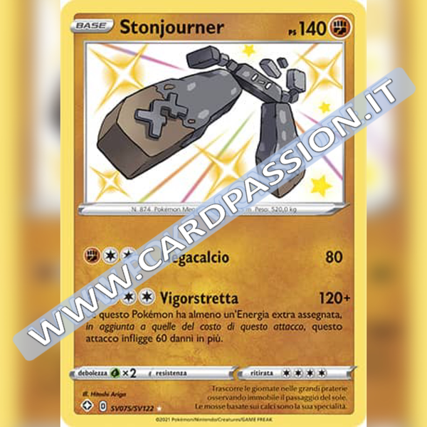 SV075/SV122 Stonjourner Baby Shiny | Destino Splendente - Card Passion