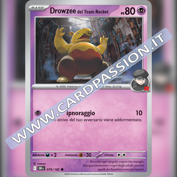 079/182 Drowzee del Team Rocket | Rivali Predestinati