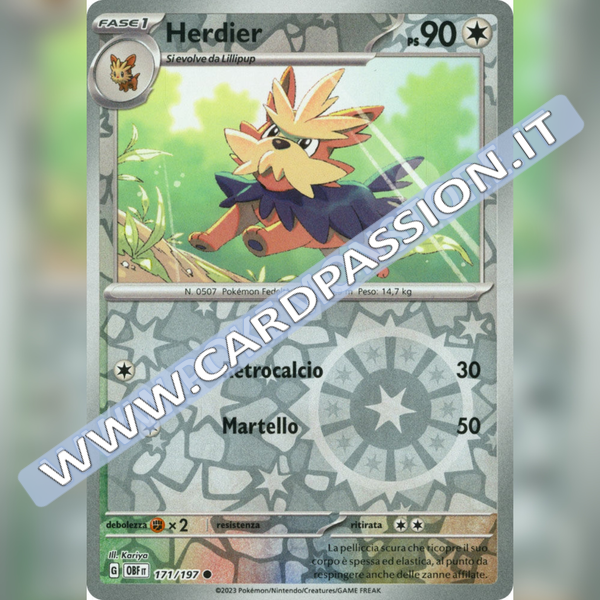 171/197 Herdier Reverse | Ossidiana Infuocata