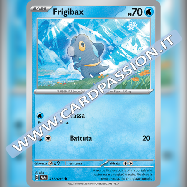 017/091 Frigibax | Destino di Paldea