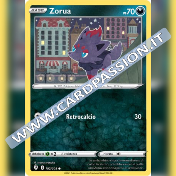 102/203 Zorua | Evoluzioni Eteree - Card Passion