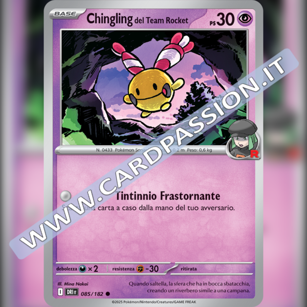 085/182 Chingling del Team Rocket | Rivali Predestinati