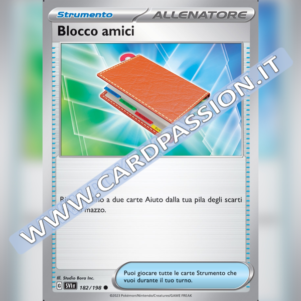 182/198 Blocco amici | Scarlatto e Violetto