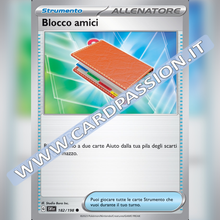 182/198 Blocco amici | Scarlatto e Violetto