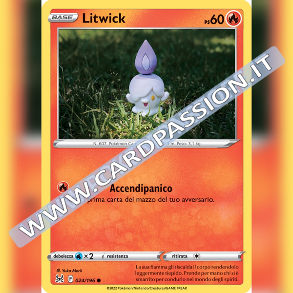 024/196 Litwick | Origine Perduta - Card Passion