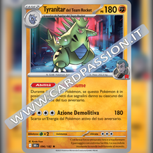 096/182 Tyranitar del Team Rocket Holo | Rivali Predestinati