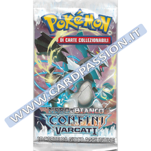 ★ Bustina Nero e Bianco Confini Varcati | Artwork Kyurem Nero (IT) - Card Passion