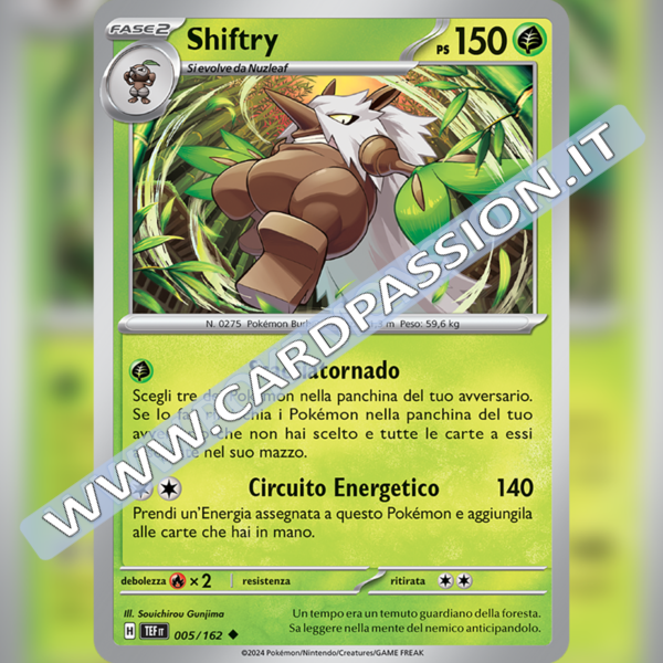 005/162 Shiftry | Cronoforze